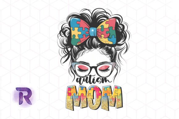 Autism Mom Awareness Sublimation PNG: A Powerful Graphic Design Asset for Crafts and Branding