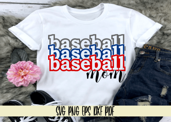 Baseball Mom Echo Tee Shirt Graphics and Crafts Review