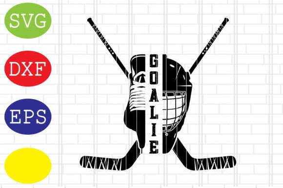 Crossed Hockey Goalie Sticks SVG: A Versatile Graphic for Crafts and Marketing