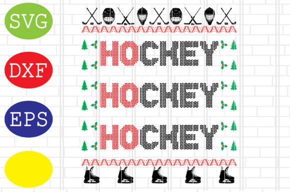 Ho Ho Hockey Svg: A Versatile Graphic Design Asset for Winter-Themed Content