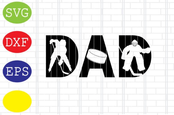 Hockey Dad SVG: A Versatile Graphic Design Asset for Creative Publishers
