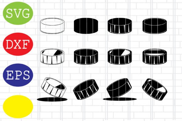 Hockey Puck SVG: A Versatile Graphic Design Asset for Crafts
