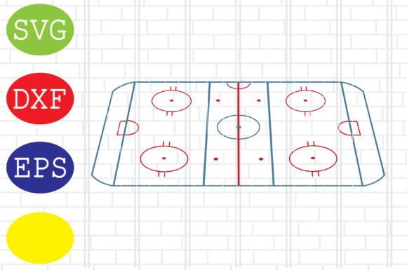 Ice Hockey Rink Svg Review: A Bold Design for Winter Sport Enthusiasts