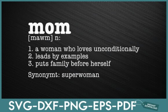 Mom Definition Happy Mother’s Day Review for Real Projects