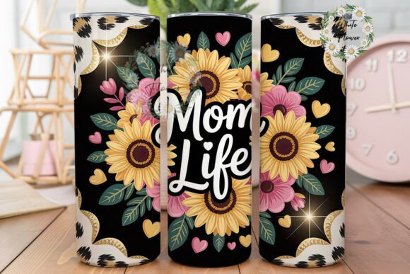 Mom Life Sunflower Tumbler Design: A Real-World Embroidery Evaluation