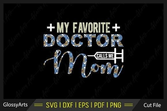 My Favorite Doctor Calls Me Mom Floral Review