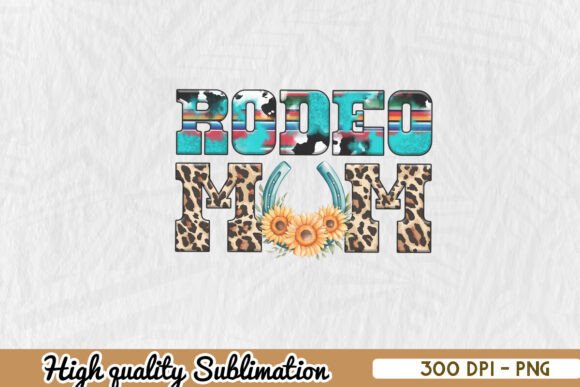 Western Rodeo Mom Sublimation PNG Review for Real Embroidery Projects